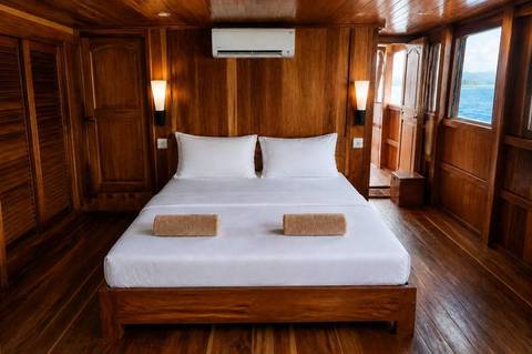 Camarote doble del barco privado