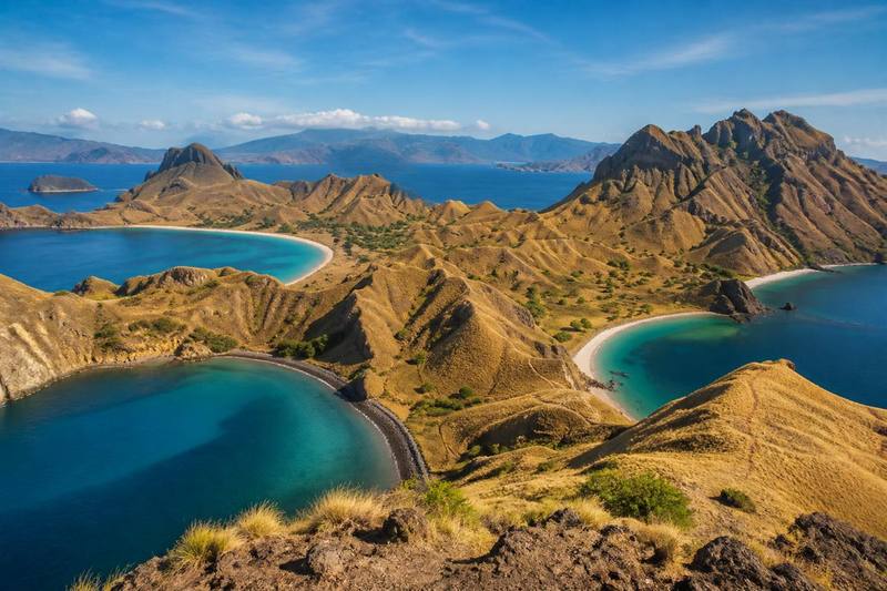 Mirador de Padar en el crucero por Komodo