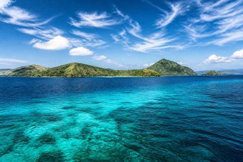 Mar de Flores desde el crucero por Komodo